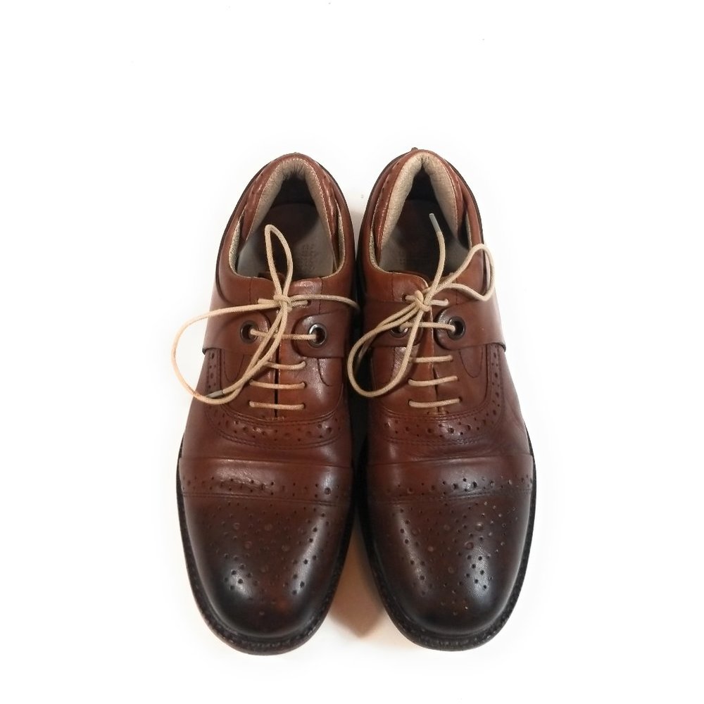 Tsubo Men Brown Oxford Dress Shoes Size 7